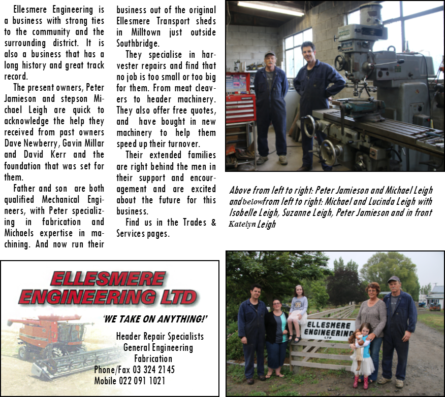 About Ellesmere Engineering